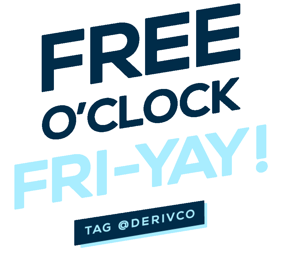 Happy Time Off Sticker by Derivco