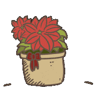 Christmas Turtle Sticker