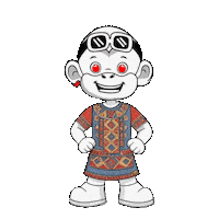 Alegría Andina Sticker by Zhot Shop