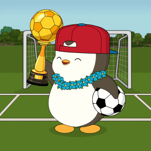 Soccer Player Football GIF by Pudgy Penguins
