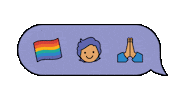 Rainbow Gay Sticker by Beloved Arise