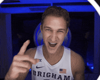 Byu Basketball Knell GIF by BYU Cougars