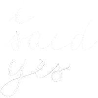 I Do Wedding Sticker by Perch Handmade