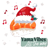 Christmas Jul Sticker by Sushi Yama