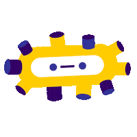 Chemistry Smile Sticker