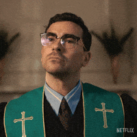 Staring Dan Levy GIF by NETFLIX