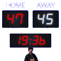 45 Away Sticker