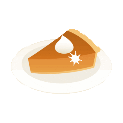 pumpkin pie fall STICKER by imoji