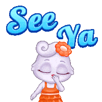 See Ya Kiss Sticker by Lucas and Friends by RV AppStudios