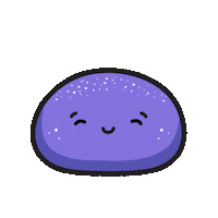 Ube Ponpon Sticker by Bad Oven