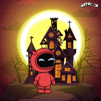 Trick Or Treat Ghost GIF by Astroon