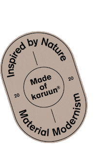 karuun_materials sustainability karuun out for space Sticker