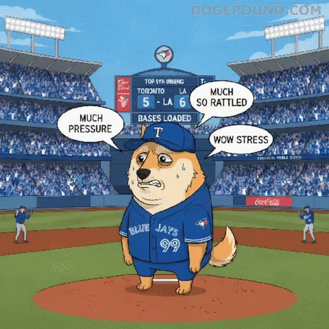 Blue Jays Wow GIF by Doge Pound