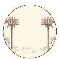 Abu Dhabi Oasis Sticker by Saddle Cafe