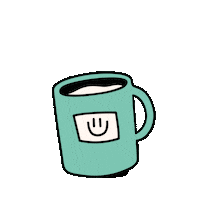 Coffee Cup Sticker by Lazy Heroes