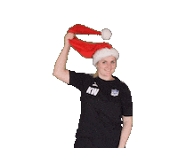 Merry Christmas Handball Sticker by ATSV Habenhausen
