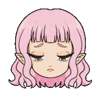 Sad Sticker
