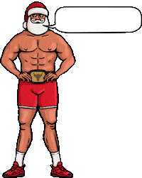 ProjectRock christmas holiday xmas workout Sticker