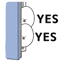 Loop Yes Sticker by Minto Inc.
