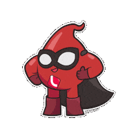 Blood Gota Sticker by Grupo LICON