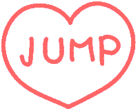 Jump Sticker by FULGOR_JEWEL