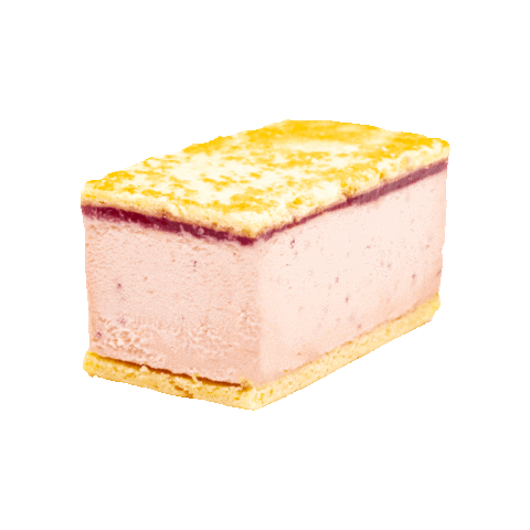 Ice Cream Sandwich Strawberry Sticker by Weckerly's Ice Cream for iOS
