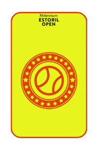 Wild Card Ball Sticker by Millennium Estoril Open