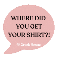 T-Shirt Shopping Sticker by Greek House