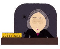 Judge Sticker by South Park