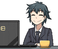 Coffee Drinking Sticker by Jin