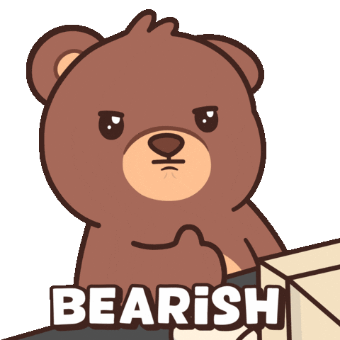Teddy Bear Thumbs Up Sticker by BEARISH