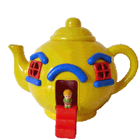 Teapot Sticker by Little Bit