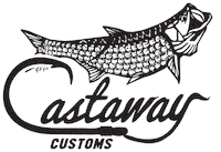 castawaycustoms fish fishing saltwater castaway Sticker
