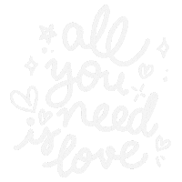 All You Need Is Love Text Sticker