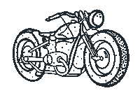 Motorcycle Hifromsd Sticker by Travel South Dakota