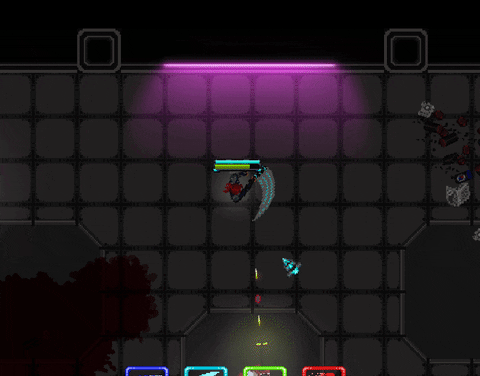 NoSoul8 giphyupload pixel blood gamedev GIF