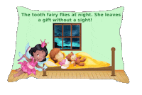 Tooth Fairy Kids Sticker