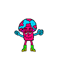 Art Colors Sticker by Nuttz