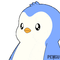 No Money Sticker by Pudgy Penguins