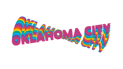 VisitOKC giphyupload oklahoma okc oklahoma city Sticker