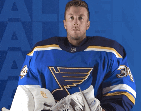 Hockey Player Sport GIF by St. Louis Blues