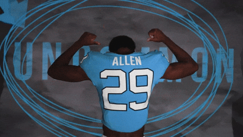 University Of North Carolina Football GIF by UNC Tar Heels