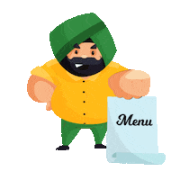 CreativeHatti food menu foodpanda creativehatti Sticker