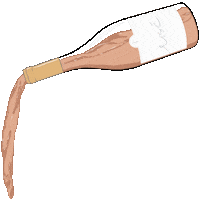 Happy Hour Drinking Sticker by the lifestyled co