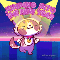 Happy New Year Smile GIF by Mino Games