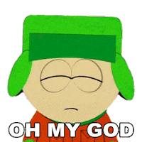 Kyle Broflovski Omg Sticker by South Park
