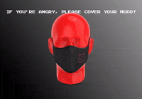 Mask Virus GIF by DONTKNOWHY