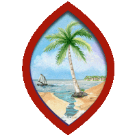 Guam Guahan Sticker by King and Rail