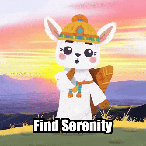 Sunset Wisdom GIF by Llamaozi