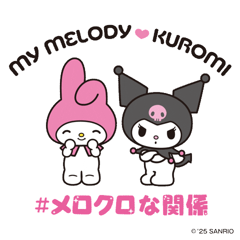 sanrio_kuromi my melody kuromi クロミ マイメロディ Sticker